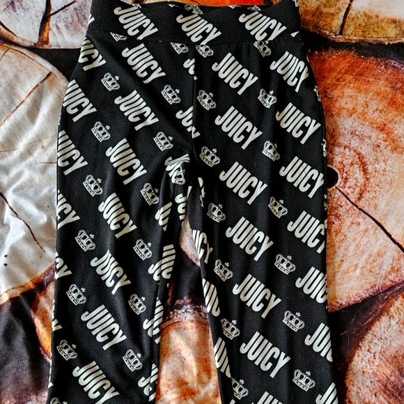 NWOT JUICY COUTURE spell out logo leggings xsmall - Picture 1 of 4